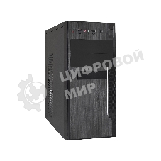 Компьютерный корпус Minitower ExeGate EX283241RUS MA-373X-UN350 Black, mATX (UN350, 120мм) 2*USB, Audio