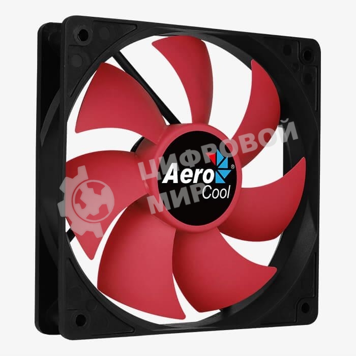 Вентилятор для корпуса Aerocool / Formula Force 12 PWM красный, 120 мм, 1500 об/мин, 27.5 дБ, 4 pin