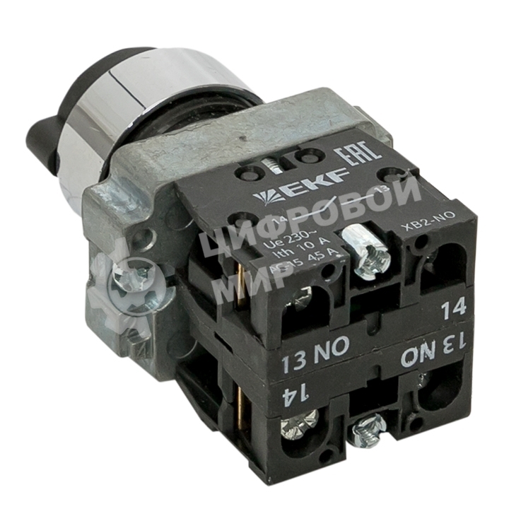 Переключатель PROxima BG33 3P с замком не возвратный 2NO