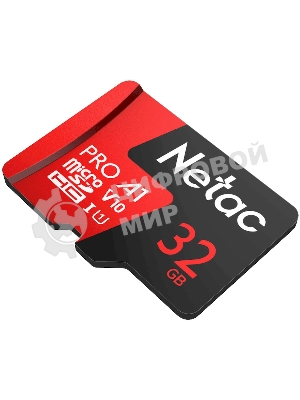 Флеш карта MicroSD card Netac P500 Extreme Pro 32Gb, retail version w/o SD adapter