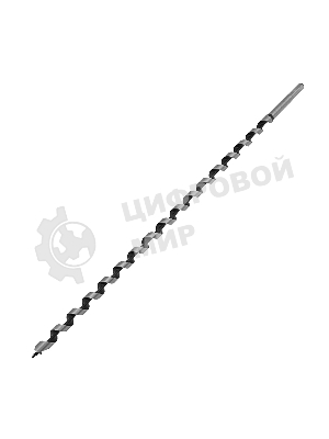 Сверло Matrix по дереву шнековое, 14x460 мм, 6-гранный хвостовик