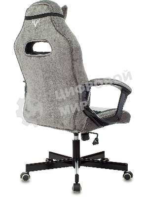 Кресло Бюрократ VIKING 6 KNIGHT B FABRIC черный, ткань, 120 кг, механизм качания