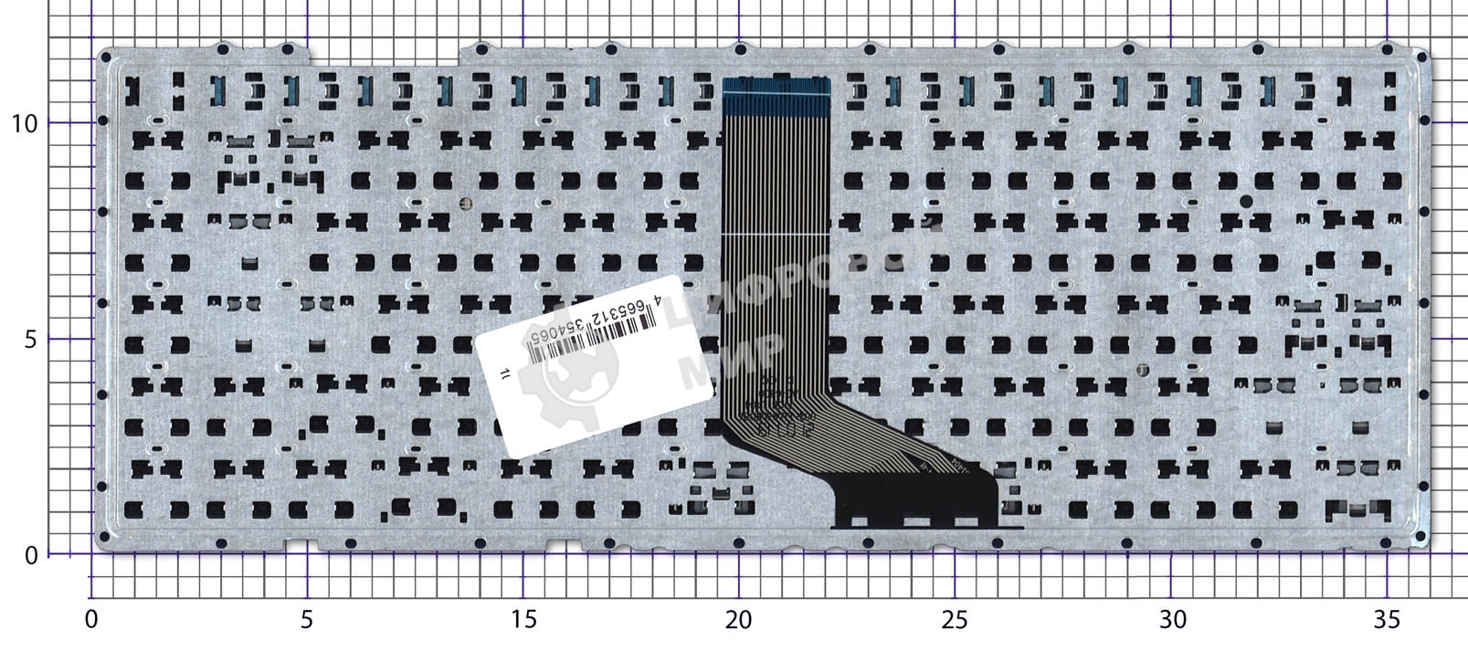 Клавиатура для ноутбука Asus P453 PU403 черная