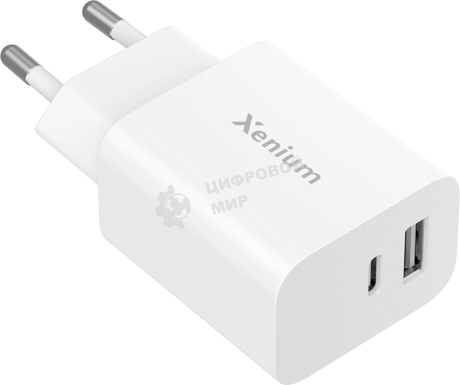 Сетевое зарядное устройство Xenium X302 30W 3A (PD+QC) (CCX3020W/00)