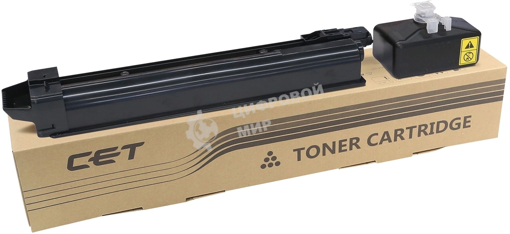 Тонер-картридж CET (PK207) для Kyocera ECOSYS M8124cidn черный, 223г