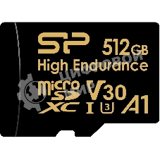 Флеш карта microSDXC 512Gb Silicon Power SP512GbSTXDV3V1H Superior V30 A1 + adapter