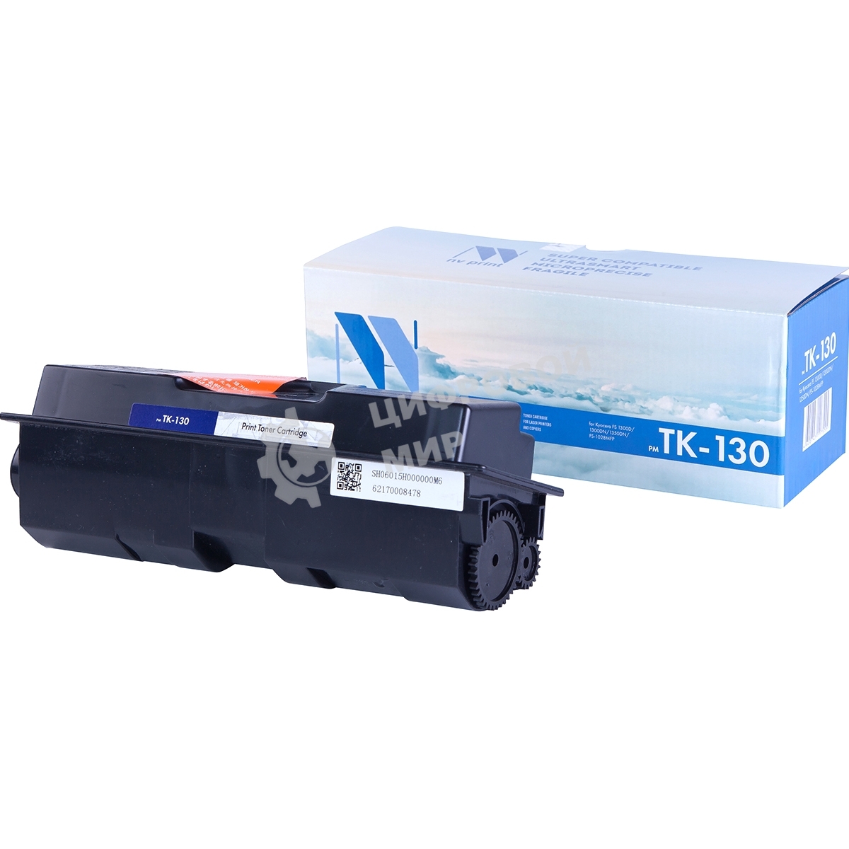 Картридж NVPrint совместимый Kyocera TK-130 для FS 1300D/1300DN/1350DN/FS-1028MFP (7200k)
