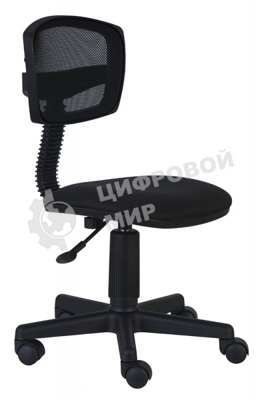 Кресло компьютерное Бюрократ CH-299NX/15-21 спинка сетка черный, сиденье черный 15-21