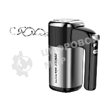 Миксер Centek CT-1120 черный/сталь 1200 Вт,, 5 скоростей+турбо, взбивание/замешивание