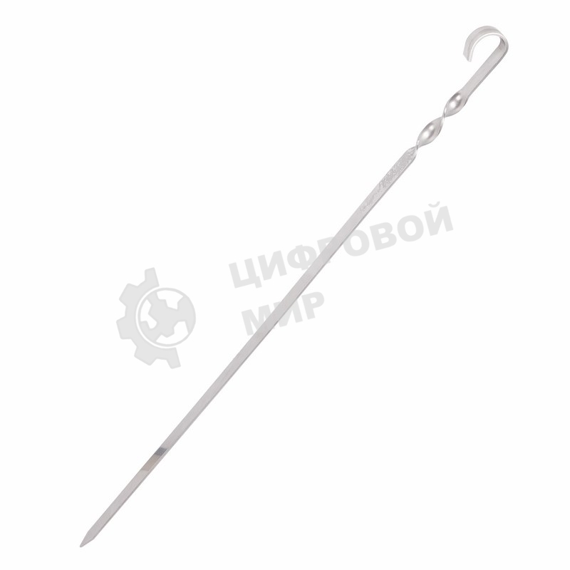 Шампур плоский 450 х10 мм, толшина 2 мм Сокол