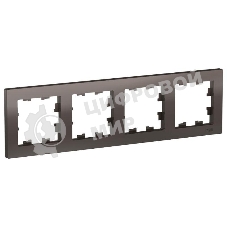 Рамка 4-м AtlasDesign универс. мокко SchE ATN000604