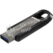 Флешка USB 256Gb SanDisk CZ810 Extreme GO, USB 3.2, черный