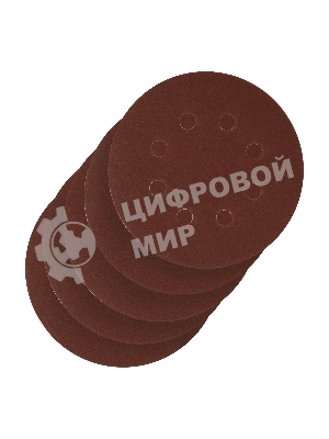 Круг абразивный Сибртех на ворсовой подложке под 