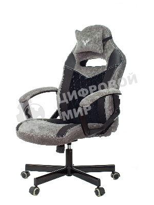 Кресло Бюрократ VIKING 6 KNIGHT B FABRIC черный, ткань, 120 кг, механизм качания