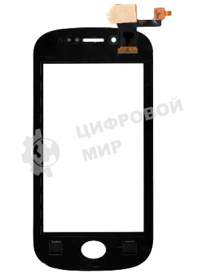 Сенсорное стекло (тачскрин) для Fly IQ448 Chic, черное