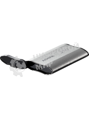 Внешний SSD ADATA SD810, 2TB, USB 3.2 Gen 2x2 Type-C, R/W 2000/2000, серебристый