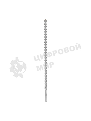 Бур по бетону Matrix, 38 х 1000 мм, SDS MAX c крестовой пластиной