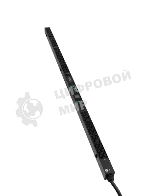БРП Uniprom, с мониторингом, 0U, 400В, 3Ф, 32A, 36xC13 12xC19, 3м кабель, IEC309