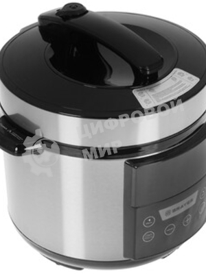 Мультиварка BRAYER BR2400 5 л, 900 Вт, серебристый