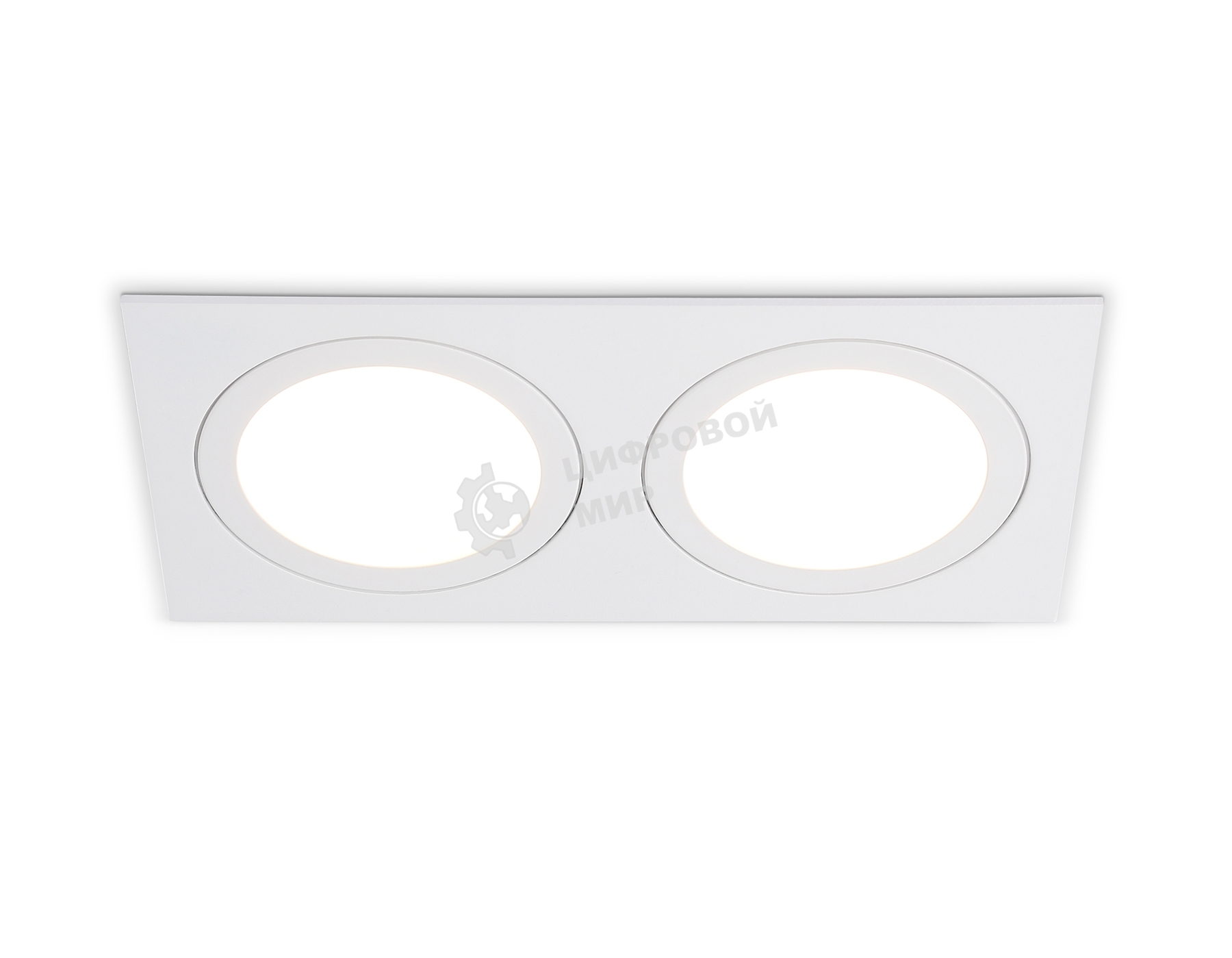Светильник Ambrella light TN6612/2 WH белый IP44 GX53/2 max 15W 215*110*24
