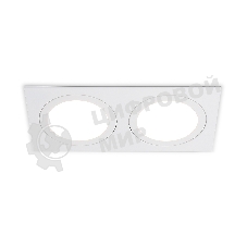 Светильник Ambrella light TN6612/2 WH белый IP44 GX53/2 max 15W 215*110*24