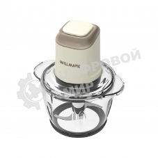 Измельчитель Willmark WMC-5288 (400Вт., стекл. чаша 1,2л., двойн. лезвия., рез. основание) (Кремовый Измельчитель Willmark WMC-5288 (400Вт., стекл. чаша 1,2л., двойн. лезвия., рез. основание) (Кремовый