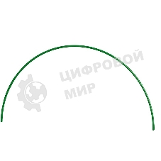 Дуга пластиковая для парника Palisad 90 х 126 см, d20 мм, зеленая