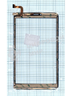 Сенсорное стекло (тачскрин) для BQ-8041L Art, черное