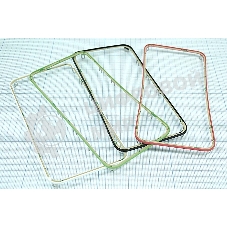 Рамка дисплея и тачскрина для Apple iPhone 4S черная