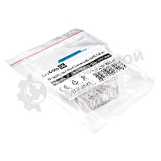 Модуль-вставка Keystone Jack RJ-45 ExeGate KJ-8P8C-U-C5e-180-Dual (Кат.5e, неэкранированная, 180 градусов, IDC Krone/110)