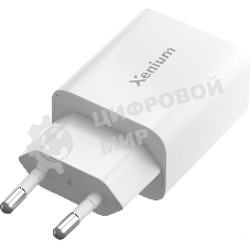 Сетевое зарядное устройство Xenium X302 30W 3A (PD+QC) (CCX3020W/00)