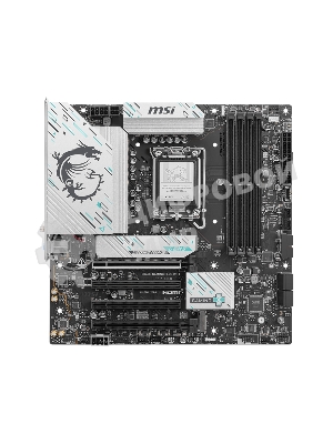 Материнская плата MSI B860M GAMING PLUS WIFI, LGA 1851, Intel B860, 4xDDR5, 4xSATA, 3xM.2, 1xPCIe 4.0 x4, 1xPCIe 5.0 x16, 1xDP, 1xHDMI, 1xUSB-C, 1x 5Gb LAN, 3xUSB-A 2.0, 2xUSB-A 3.2 Gen 1, 1xUSB 3.2 Gen 2, 7.1, 3x3.5 мм, mATX