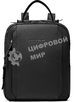 Рюкзак женский Piquadro Lyra CA5566W92T/N черный ткань/натур.кожа