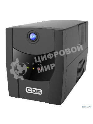 ИБП CBR QTM-1200T-4F-LCUC Line Interactive 1200VA/720W 7Ah12V*2 4 x Shuko, HID-USB, RJ45/11