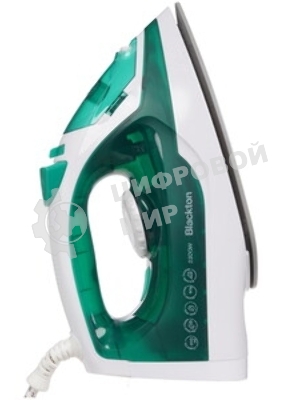 Утюг Blackton Bt SI3112 белый/зеленый, 2200 Вт, 20 г/мин, 100 г/мин, 230 мл