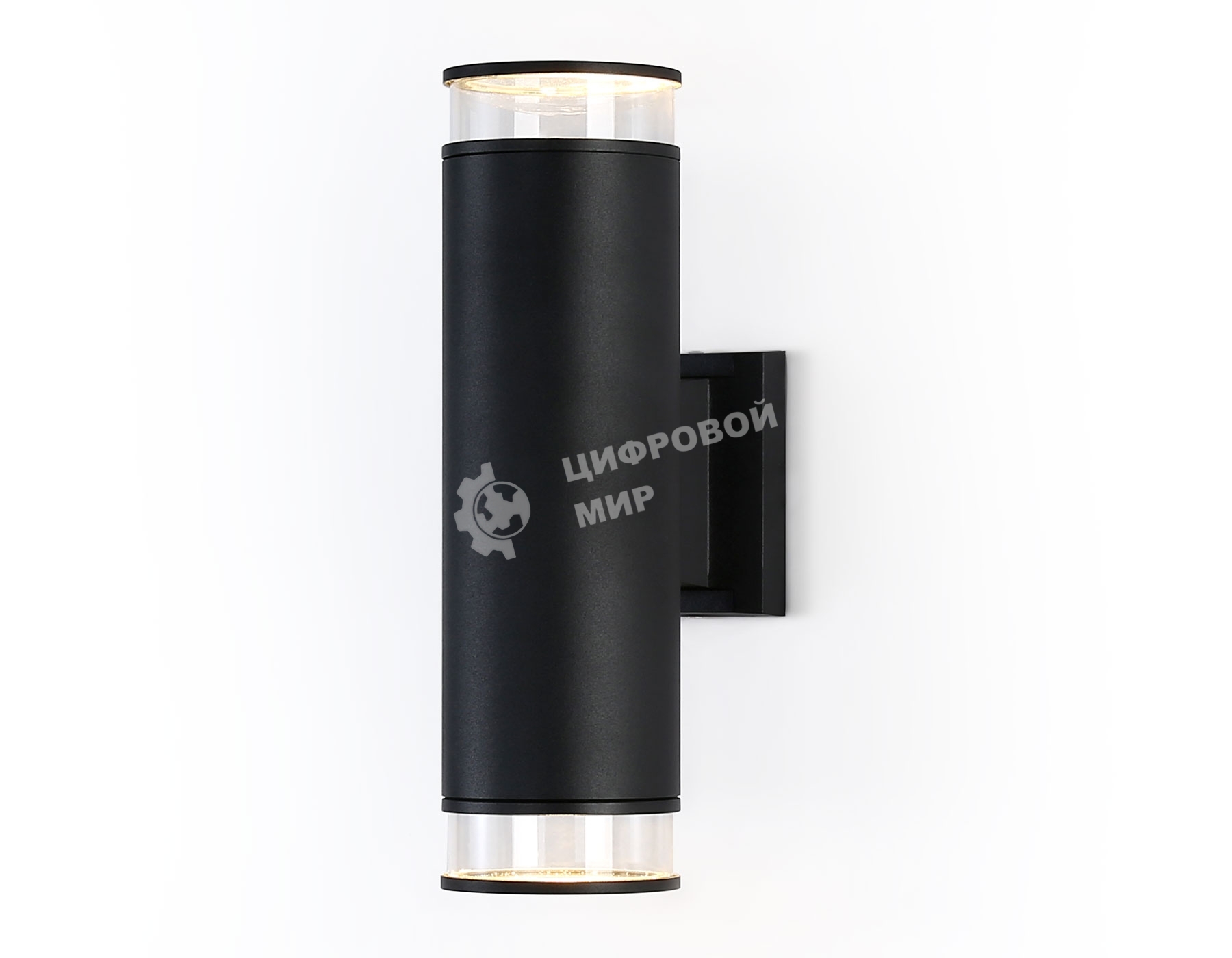 Светильник Ambrella light ST3821/2 BK/CL черный/прозрачный IP54 GU10/2 max 35W 310*90*160