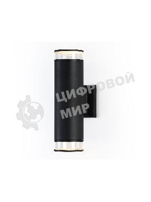 Светильник Ambrella light ST3821/2 BK/CL черный/прозрачный IP54 GU10/2 max 35W 310*90*160