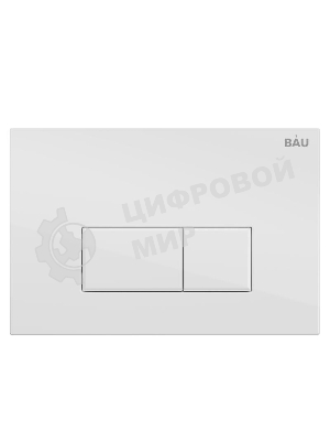 Комплект BAU 6 в 1: инсталляция BAU PRO, унитаз подвесной торнадо Bau Dream Hurricane-2, сиденье дюропласт микролифт, клавиша BAU Hotel, белый глянец