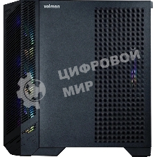 Корпус ZALMAN D50, ATX, BLACK, WINDOW, 2x3.5