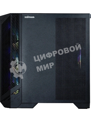 Корпус ZALMAN D50, ATX, BLACK, WINDOW, 2x3.5