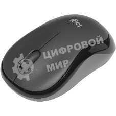 Мышь беспроводная Logitech M220 SILENT черный/серый, 1000 dpi, радиоканал, USB, кнопки - 3