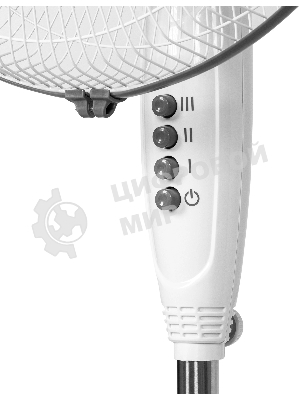 Вентилятор Ballu BFF-815W белый, напольный, 45 Вт, 3 скорости, 40 см