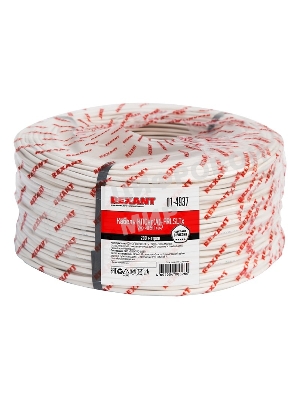 Кабель огнестойкий Rexant КПСнг(А)-FRLSLTx 2x2x0,50 мм², бухта 200 м, 01-4937