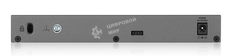 Коммутатор Zyxel GS1350-6HP, 4xGE PoE+, 1xGE PoE++ (802.3bt), 1xSFP, бюджет PoE 60 Вт, дальность передачи питания до 250 м, автоперезагрузка PoE-портов, повышенная защита от перенапряжений и электростатических р