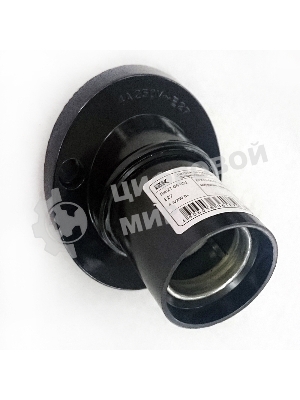 Патрон электрич. E27 Пкб27-04-К31 угловой настенный карболит. черный (с этикет.) IEK EPK13-04-01-K01