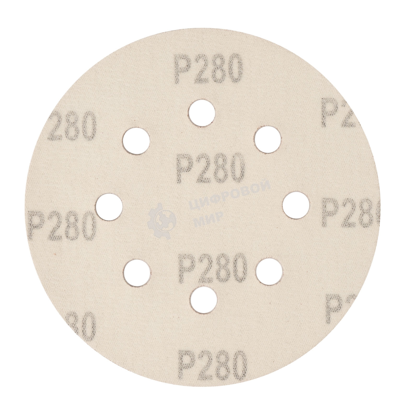 Круг абразивный Сибртех на ворсовой подложке под 