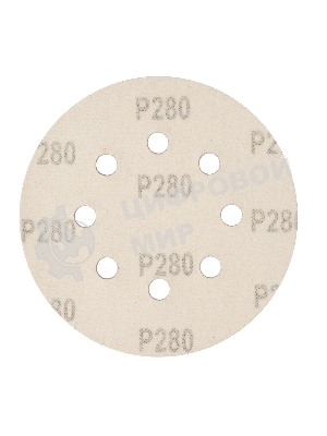 Круг абразивный Сибртех на ворсовой подложке под 