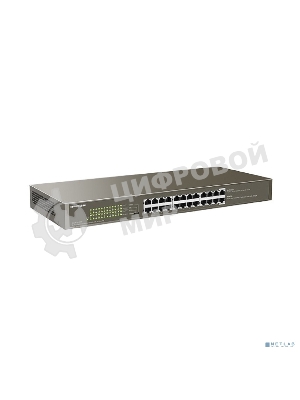 Коммутатор 24-портовый гигабитный стоечный IP-COM G1124P-24-250W с 24-портовым PoE