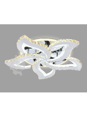 Управляемый светодиодный светильник Ambrella light FA1723/5 CH хром 105W 3000K/4200K/6400K 550*540*90 (ПДУ РАДИО 2.4G)