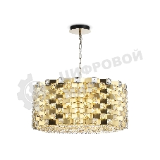 Люстра Ambrella light LH41009/18 BS/CL латунь/прозрачный E14*18 max 40W D700*320